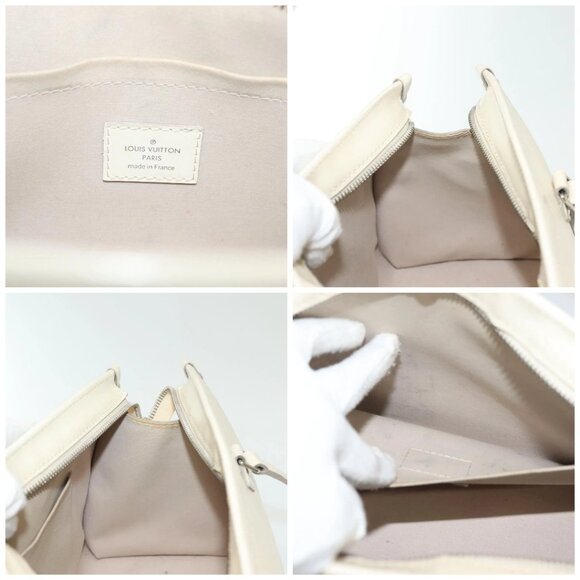 LOUIS VUITTON Epi Madeleine PM Hand Bag White Yvoire - Picture 15 of 16